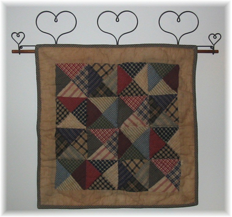 Mini Quilt Hangers and Quilt Displays