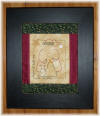 Santa Framed Stitchery